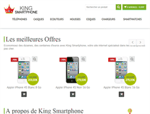 Tablet Screenshot of kingsmartphone.com